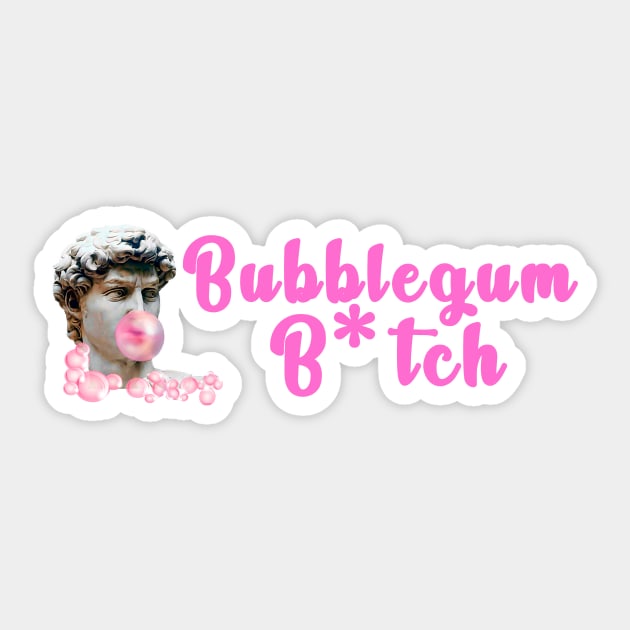 Bubblegum b*tch, Marina and the Diamonds Sticker by maria-smile